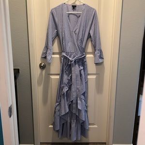 Who What Wear for Target searsucker dress NWOT
